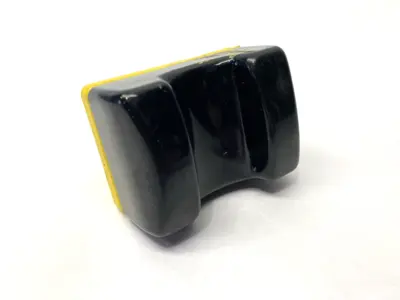 USED BANNER OPTICAL SAFETY TOUCH BUTTON M12 4-PIN 64181 MISSING FIELD COVER