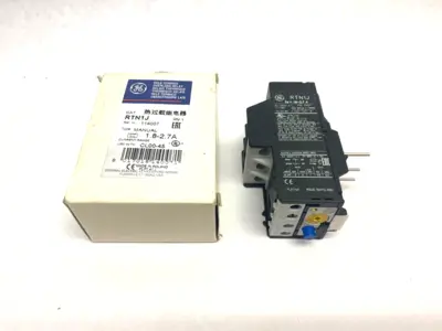 USED GENERAL ELECTRIC MANUAL OVERLOAD RELAY 1.8-2.7A