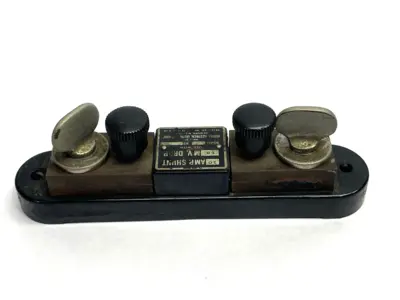 Weston Amp Shunt 10A 50mV Drop - Used