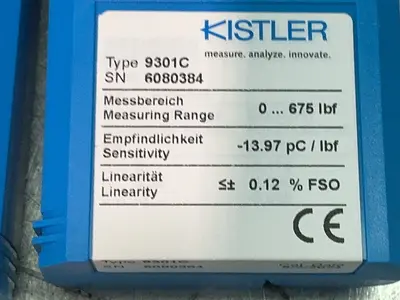 Used KISTLER 9301C Transducers Ohio US | HGR 24 #1419588