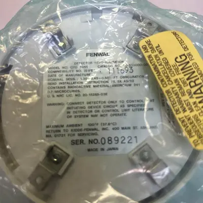 New | in-Stock FENWAL CPD7051 Misc Electrical & Power Parts Ohio US | Surplus Asset Holdings #1242797