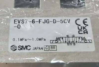 SMC SMC EVS7-6-FJG-D-5Solenoid Valves (BIN433)