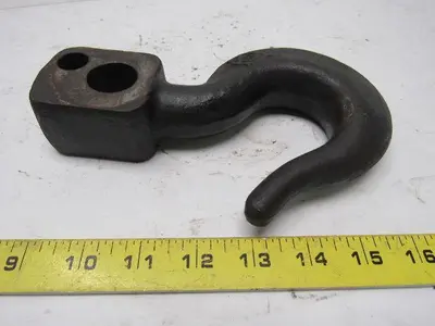 Bolt Through Sling Crane Hook 1-1/2" Opening 7-5/8" OAL 1" Bolt Hole