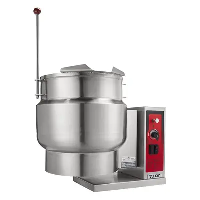 Vulcan K12ETT 12 Gal. Steam Kettle - Manual Tilt, 2/3 Jacket, 240v/1ph