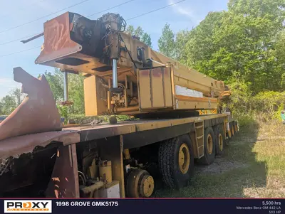 Used 1998 GROVE GMK5175 Mobile Cranes Alabama US | Proxy Equipment #1425977