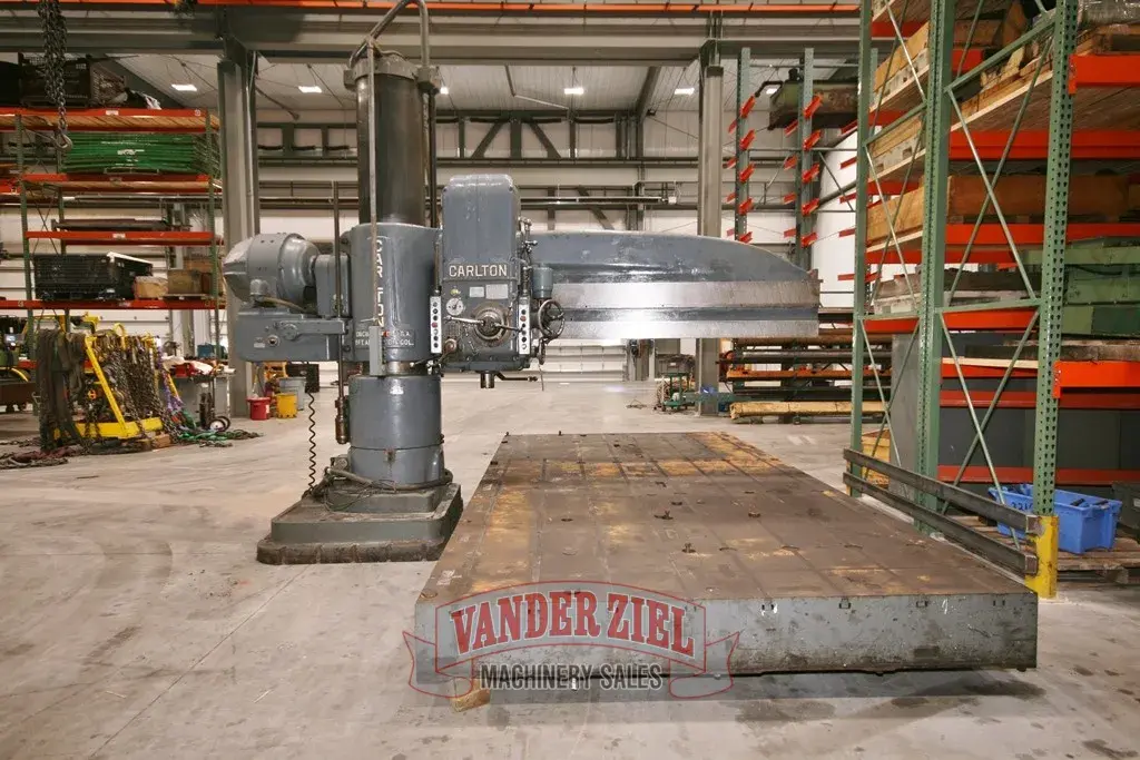 Carlton 8’ x 19” Radial Drill, Lever Shift