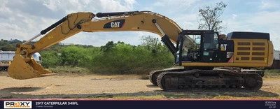 Used 2017 CATERPILLAR 349FL Excavators Texas US | Proxy Equipment #1519336