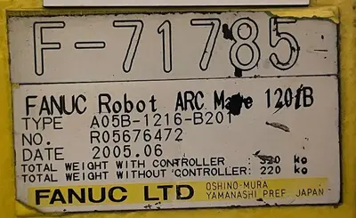Used 2005 FANUC ARCMATE 120IB Robots Michigan US | RAB Industries, Inc. #184294