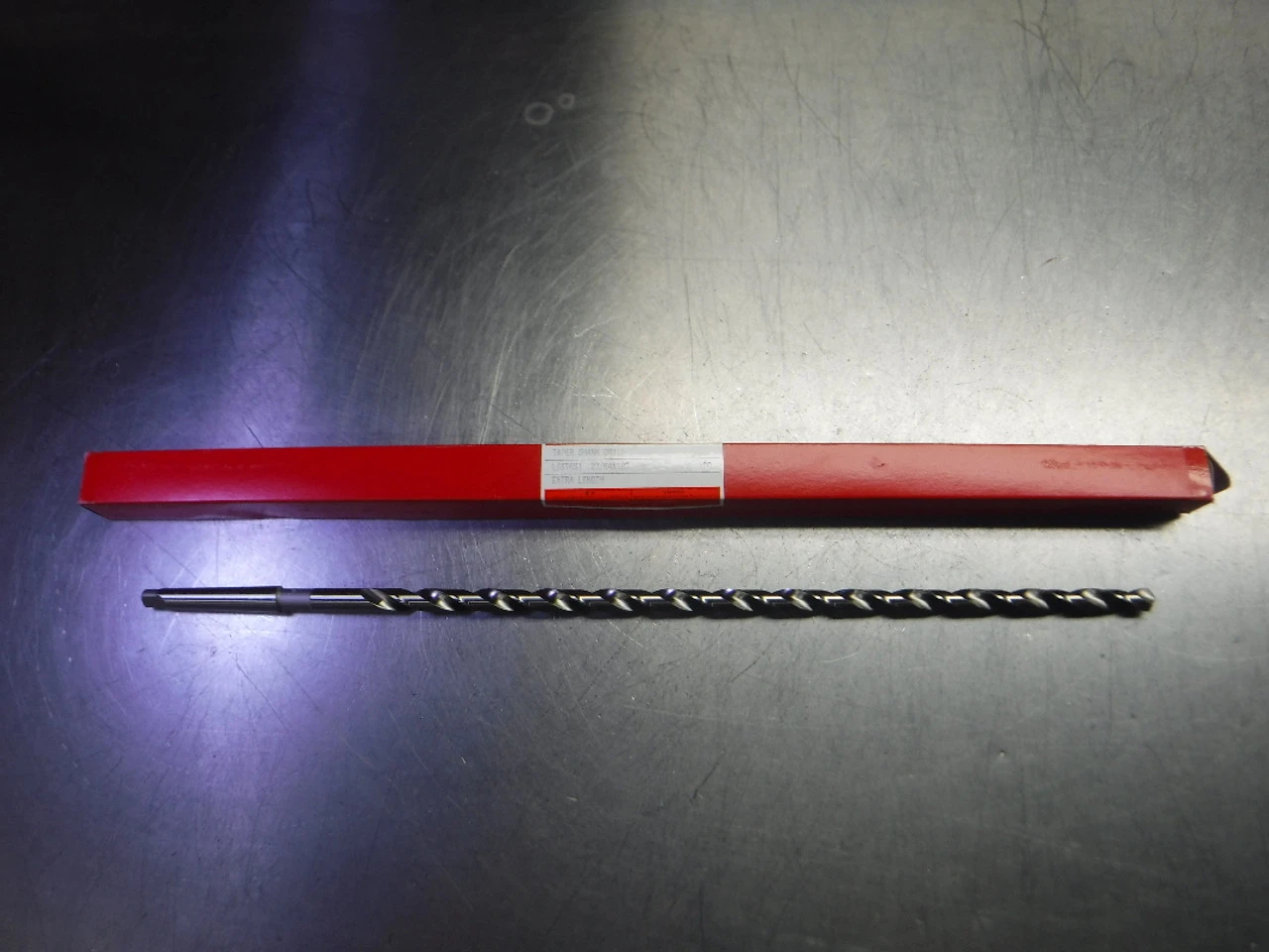 Nachi 27/64" 2 Flute Extra Length HSS Drill MT #1 Shank L651 27/64x18" (LOC3415)