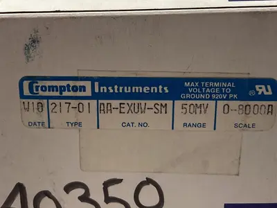 New | in-Stock CROMPTON 217-01 Meters - Misc | Surplus Asset Holdings #1206990