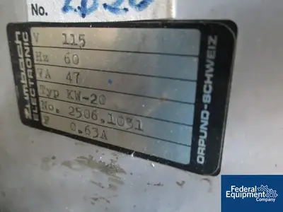 USED ZUMBACH KW 20 ZUMBACH SURFACE FAULT DETECTOR