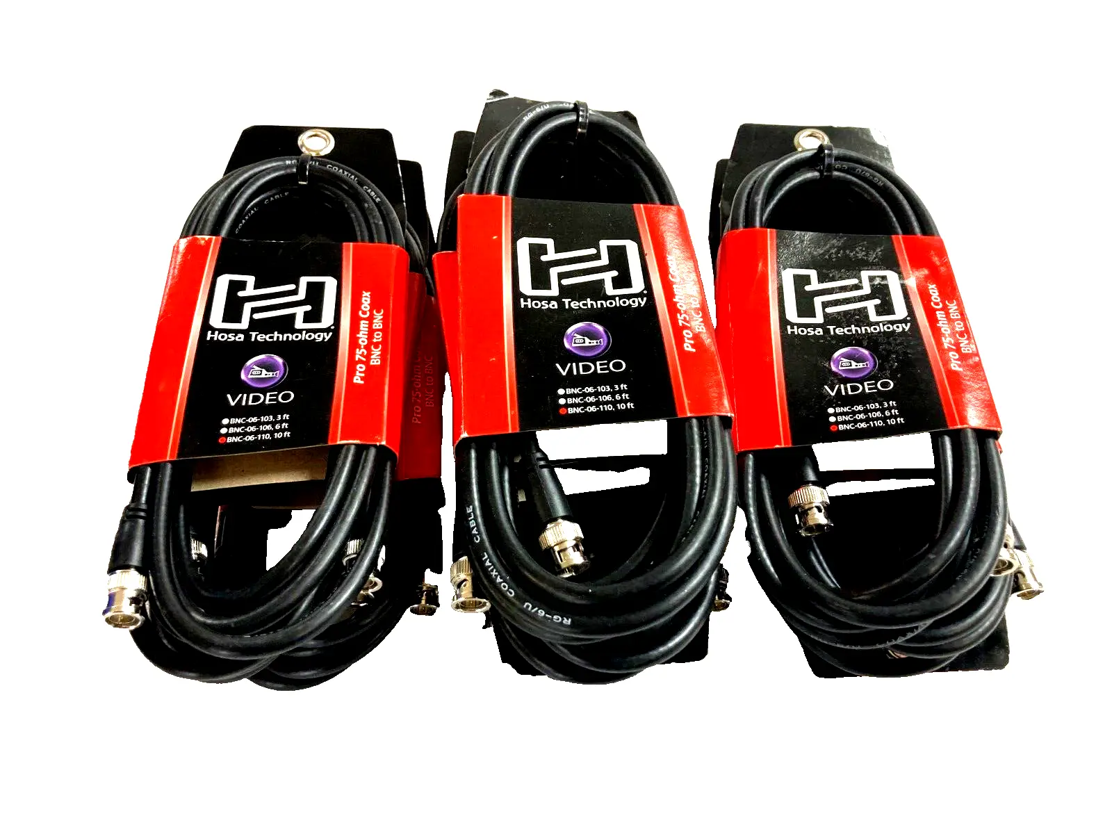 NEW Hosa Technology BNC-06-110
