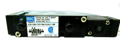 NEW MAC VALVES 92B-ABA-000-DM-DJAJ-1JM SOLENOID VALVE 92BABA000DMDJAJ1JM