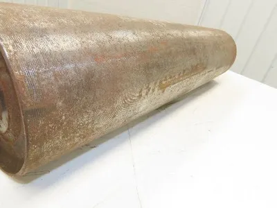 6"x 27"W Crowned Conveyor Take-up/Tail Pulley 1-7/16" Shaft