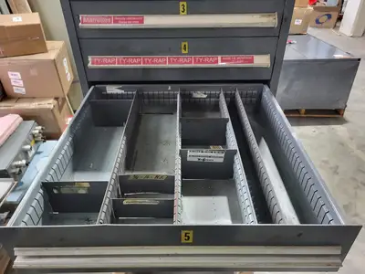 30" x 30" x 60" 9-Drawer Tool Cabinet