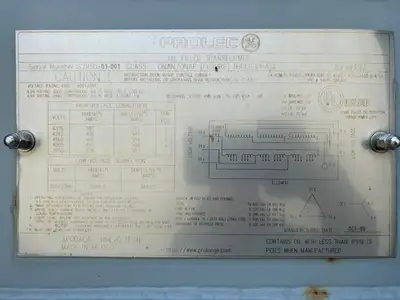 PROLEC 3000 kVA Oil Filled Transformer, 4160 pri. volts, 600/346 sec. volts