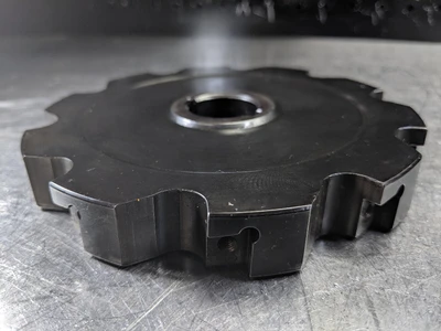 Seco 5.5" Indexable Slot Milling Cutter 1" Arbor D-112201 (LOC2852A)