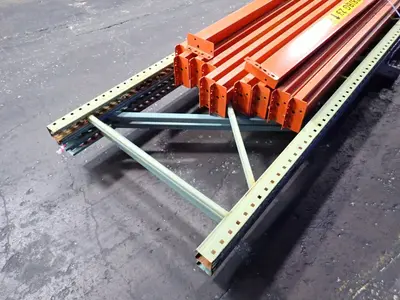 42" X 192" Pallet Racking  - Teardrop
