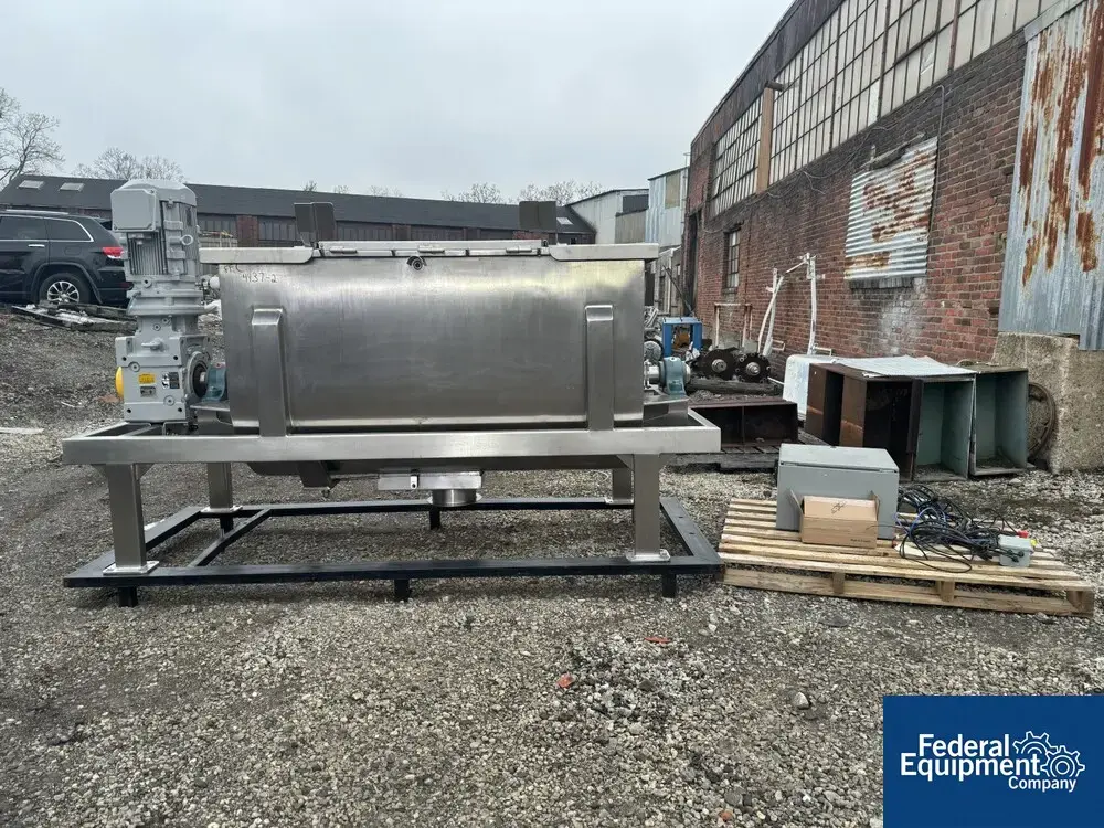 USED AIM 35 Cu Ft AIM Blending Fluidizer Blender, 304 S/S, 15 HP