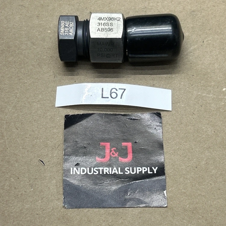 New | in-Stock Parker 4MX98K2 Valves/Fittings Indiana US | J&J Industrial Supply #783746