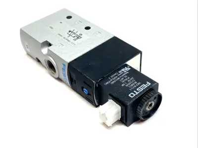 New | in-Stock Festo Solenoid Valve 3/2 24VDC 575477 Solenoid Valves Michigan US | Maverick Industrial Sales #1391008
