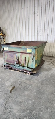 Dump dumping Hopper for forklift Spent Grain mash