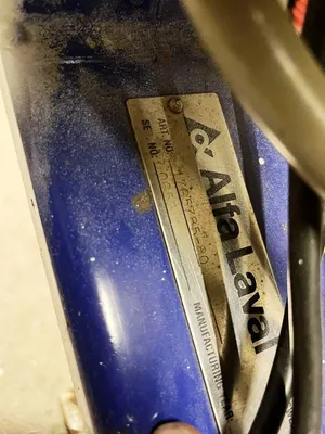 Alfa-Laval EMMIE MIB 303S-13 oil purifier module.