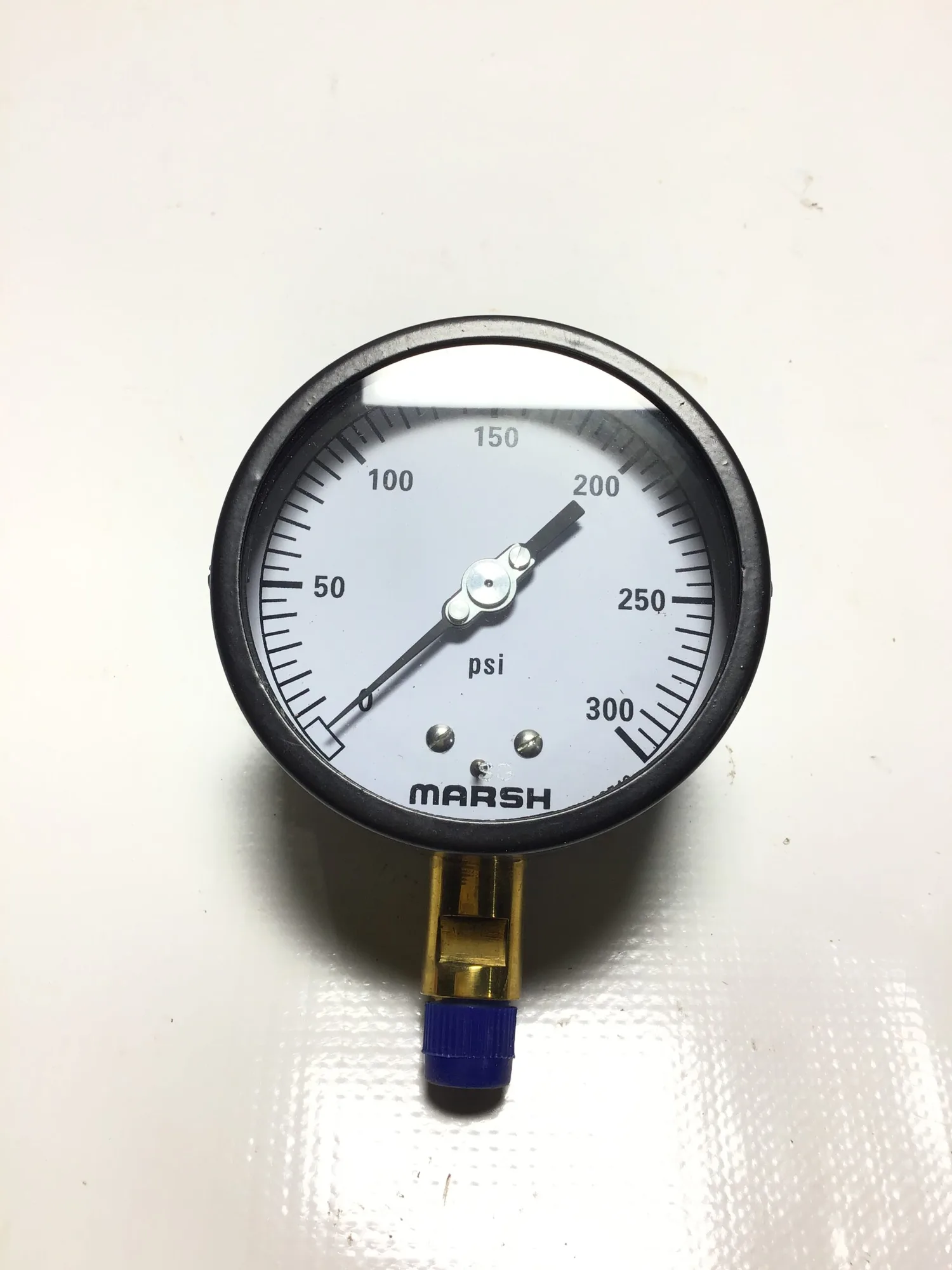 Marsh Instruments Pressure Gauge 0-300 PSI