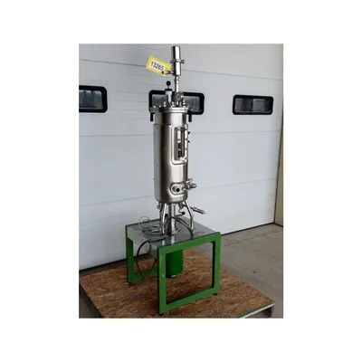 Used B. Braun Biotech Fermenter Stainless Steel Jacketed Pressure Vessel Reactor