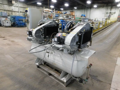 Used EMSE 3DOX2T80 Tank Mounted Air Compressors Ohio US | Equipment Recovery Corp. #1331207