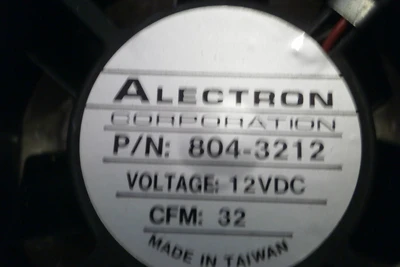 NEW Alectron 804-3212 Axial Fan
