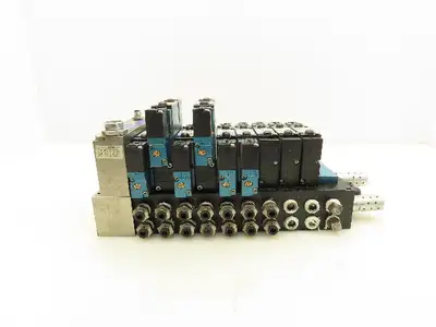 MAC SM32 MAConnect 10-Station Serial Manifold DeviceNet 92B Solenoid Valves 24V