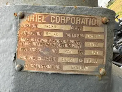 USED WAUKESHA/ARIEL JGK-4