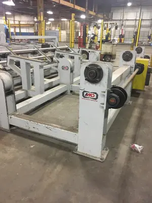4" AME AUTOMATIC TUBE / BILLET COLD SAW CUTTING SYSTEM: STOCK #18072