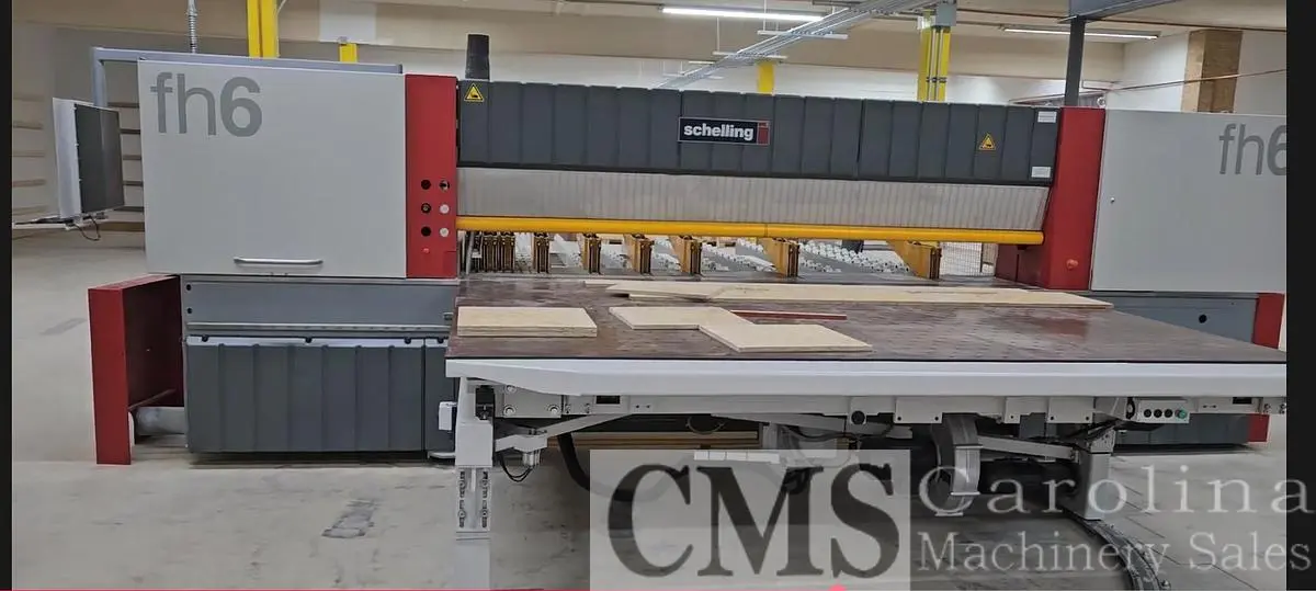 Used 2017 SCHELLING FH6 330 REAR LOADING PANEL SAW Woodworking Panel Saws PY | CAROLINA MACHINERY SALES #1321855