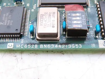 Mitsubishi BN634A213G53 CNC Printed Circuit Slot Rack Card PCB MC652B