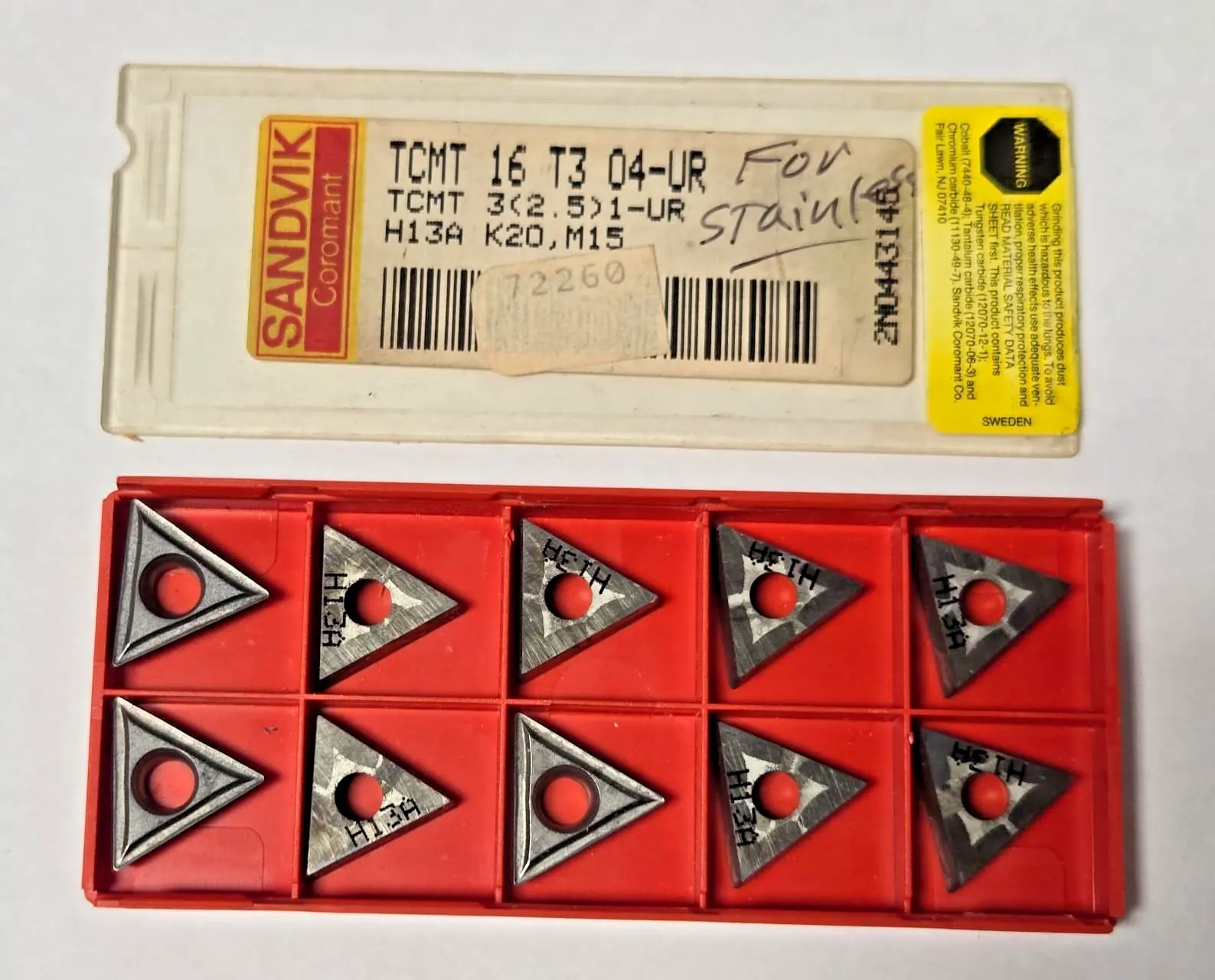 NEW Sandvik Coromant Does Not Apply