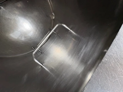 1500 Gallon Stainless Steel Jacketed Processor mfg Chester Jensen Sweep Agitatio