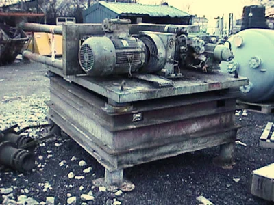 Krauss-Maffei HZ 63 peeler centrifuge, rubber-lined.