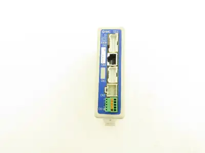 SMC LECPAN3D-LEFS25A-50 LE Pulse Step Motor Driver Controller 24VDC BROKEN MOUNT