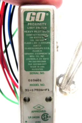 NEW TOPWORX GO SWITCH 31-17526-F1 LIMIT SWITCH 3117526F1