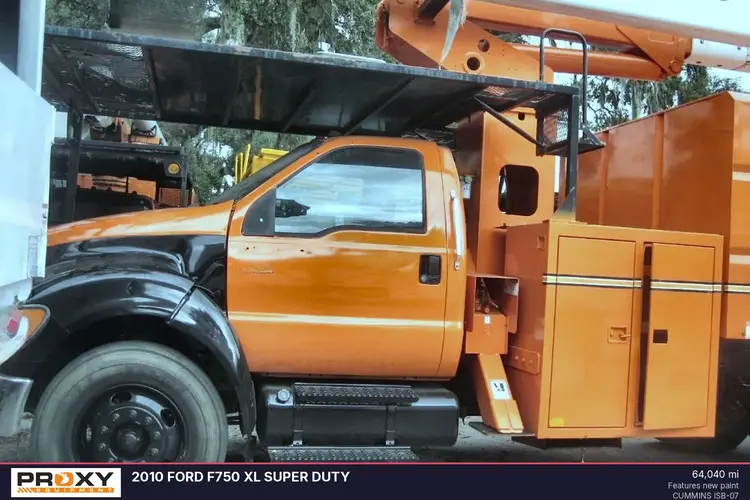 Used 2010 FORD F750 XL SUPER DUTY Bucket (boom) trucks Florida US | Proxy Equipment #1377868