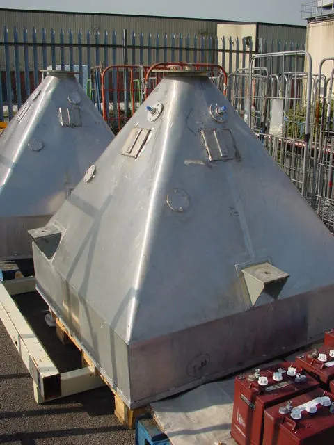 1 Cu.M. S/S Powder Feed Hopper