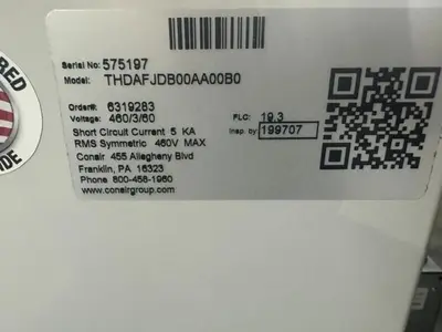 New | in-Stock 2026 CONAIR TW-E3 Temperature Controls Massachusetts US | Absolute Machinery #1364713