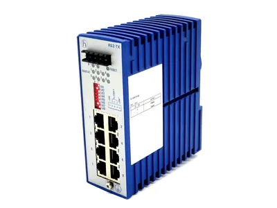 USED HIRSCHMANN RS2-TX ETHERNET RAIL SWITCH 8-PORT RS2TX