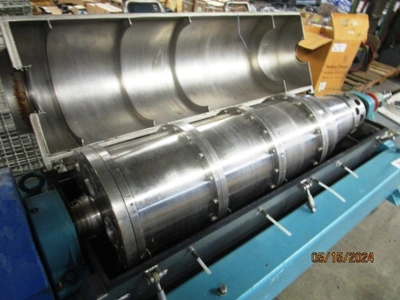 Alfa-Laval NX 418B-31G sanitary decanter centrifuge, 316SS.
