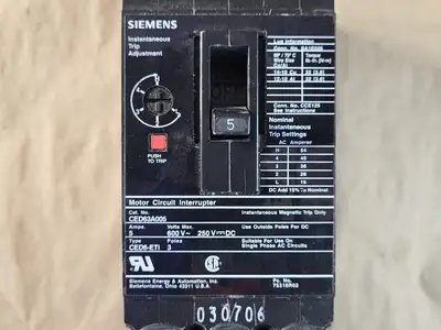 NEW SIEMENS CED63A005