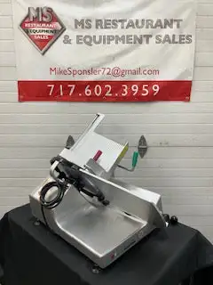 Bizerba GSP H 2016 Manual Deli Slicer Fully Refurbished Tested and Working