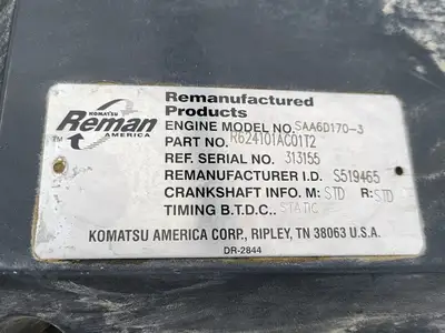 Used KOMATSU R624101AC01T2 Diesel Engines British Columbia CA | Lenmark #277811