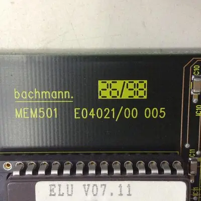 USED BACHMANN ELECTRONIC MEM 501/S